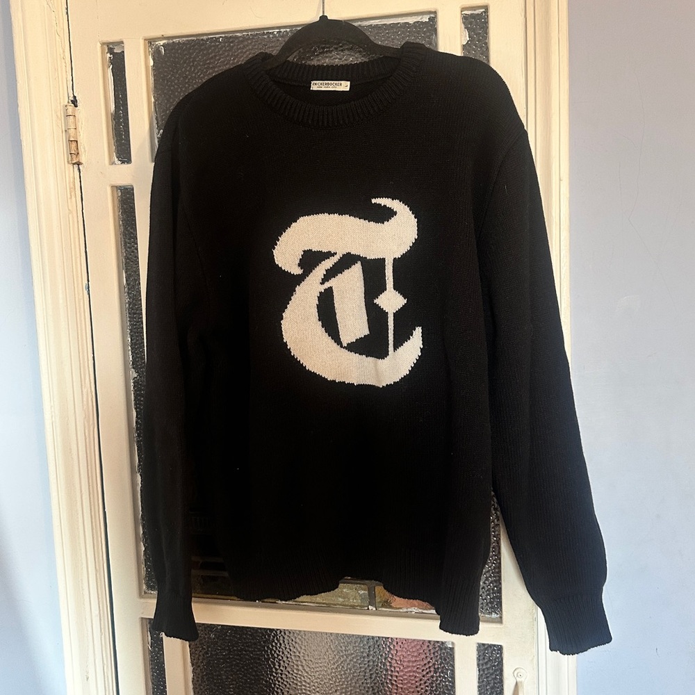 Knickerbocker Wool New York Times Sweater